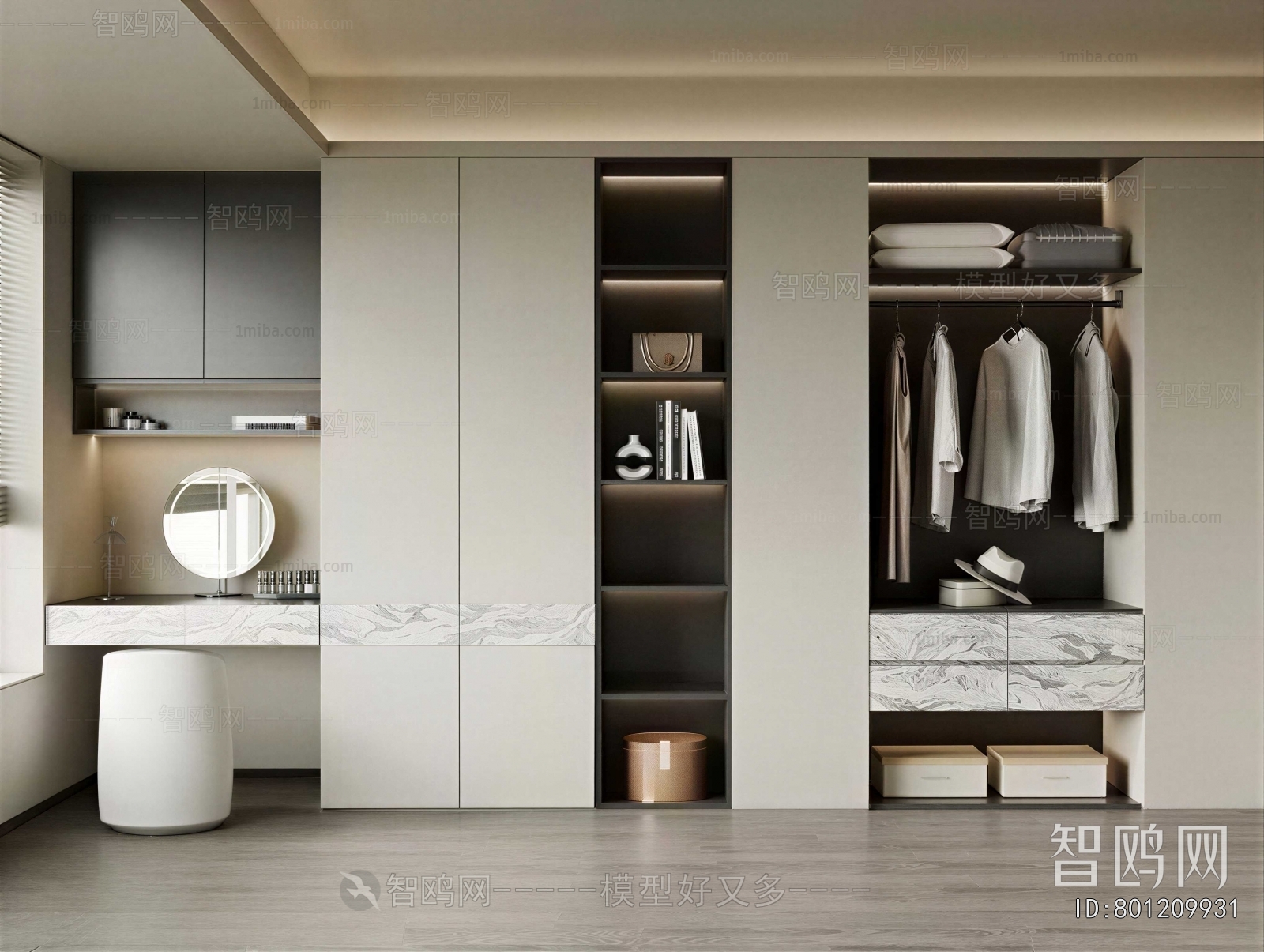 Modern The Wardrobe