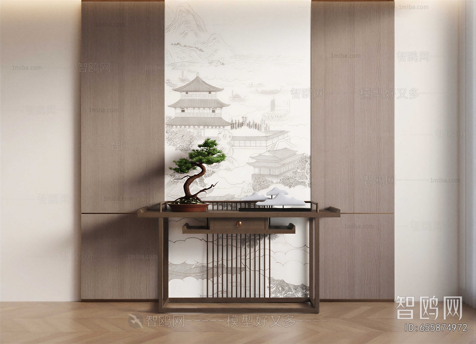 New Chinese Style Console