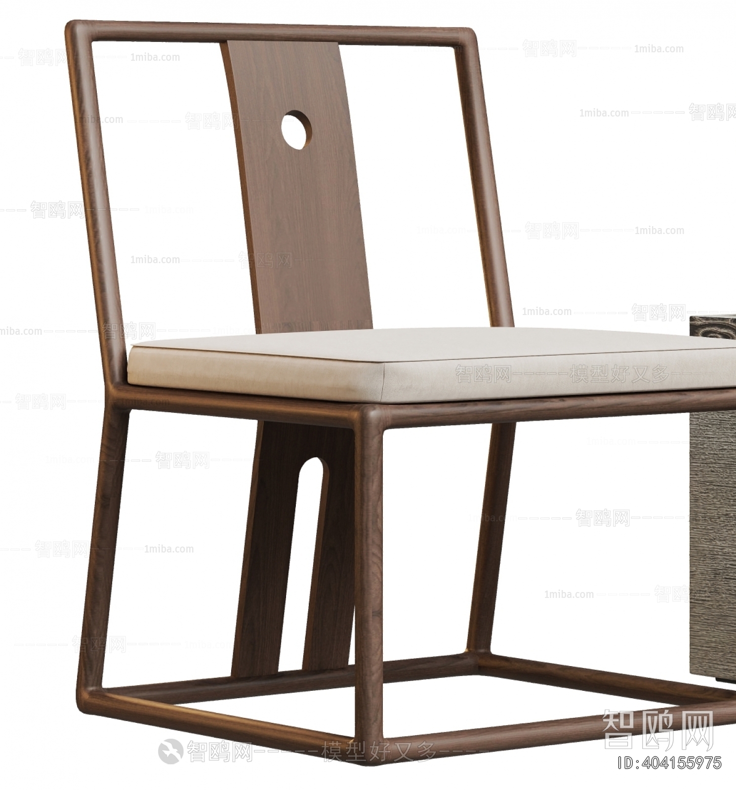 New Chinese Style Lounge Chair