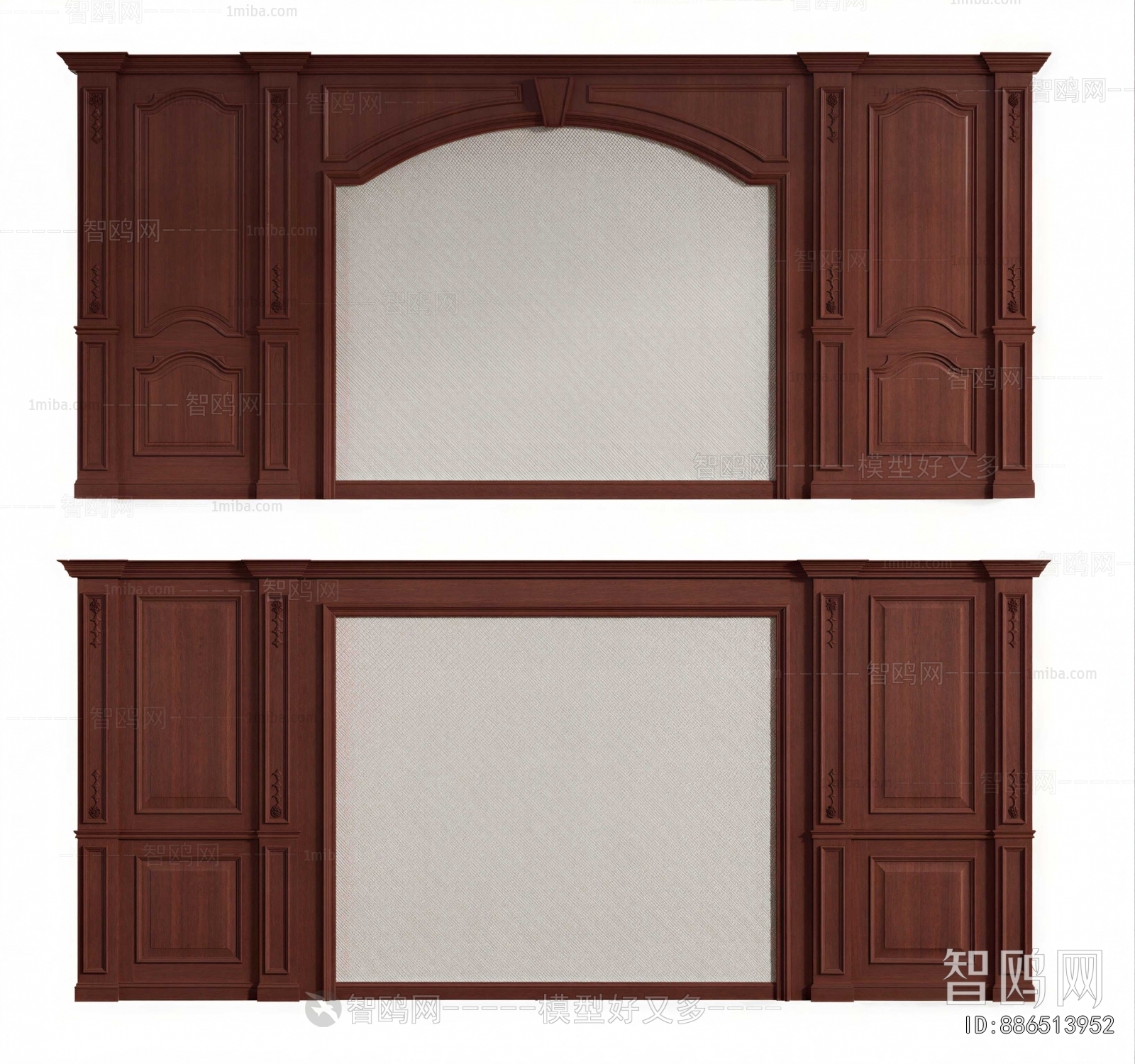 European Style TV Wall