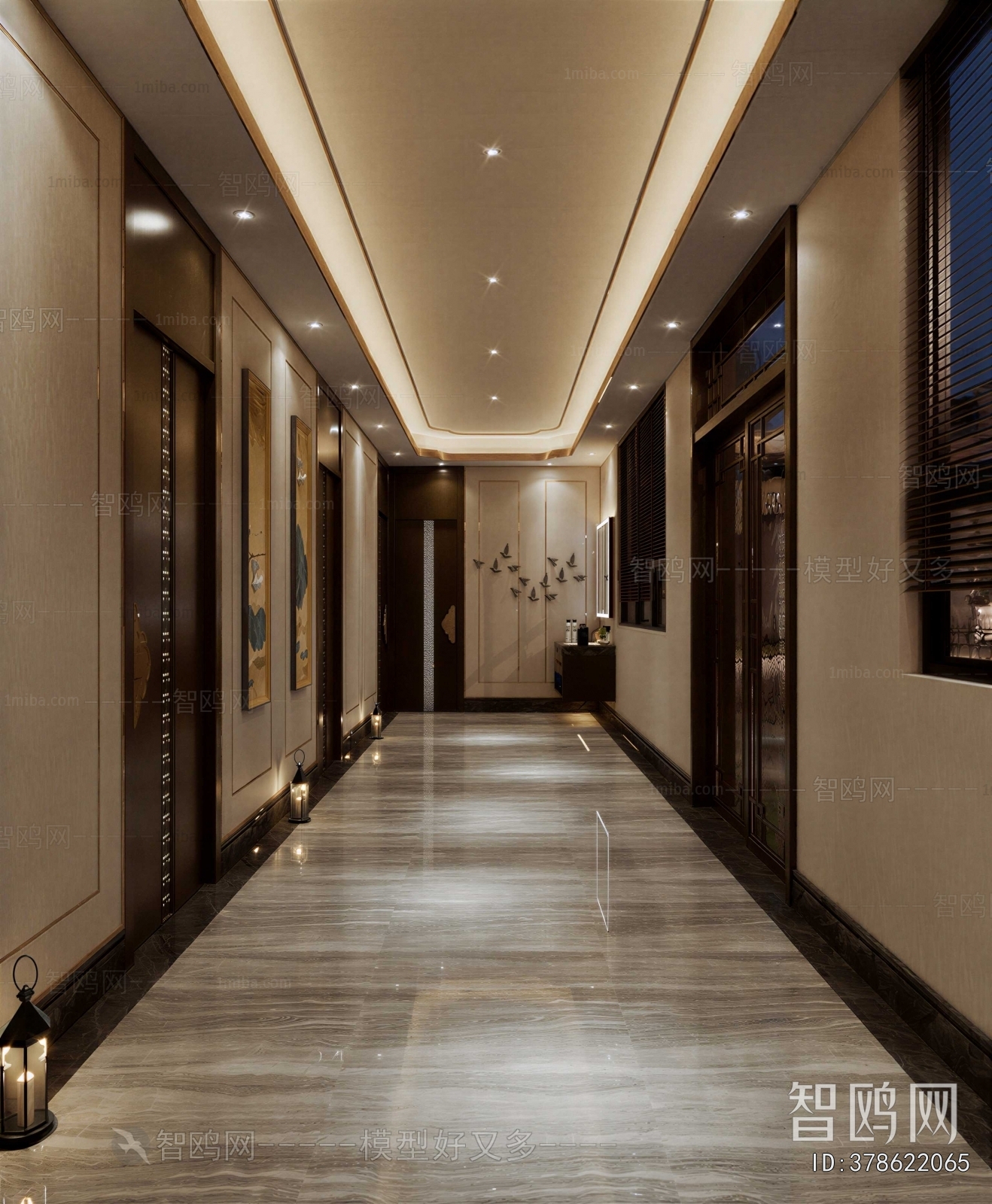 New Chinese Style Corridor