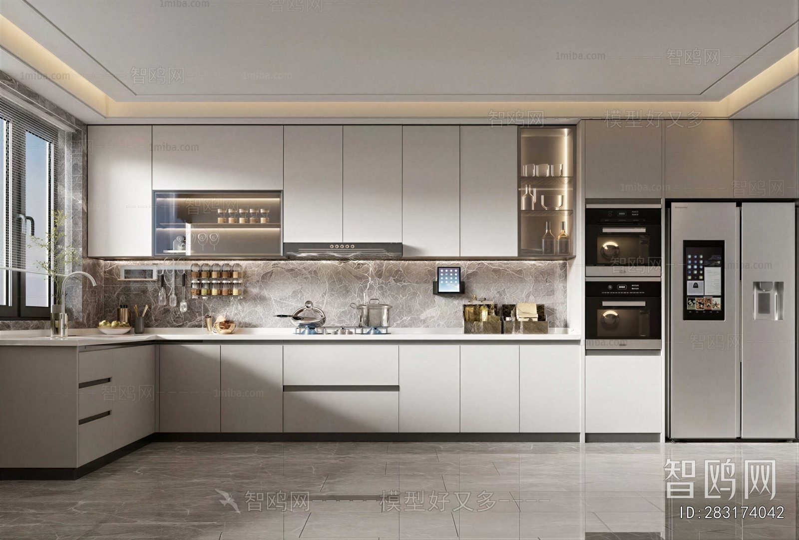 Modern The Kitchen