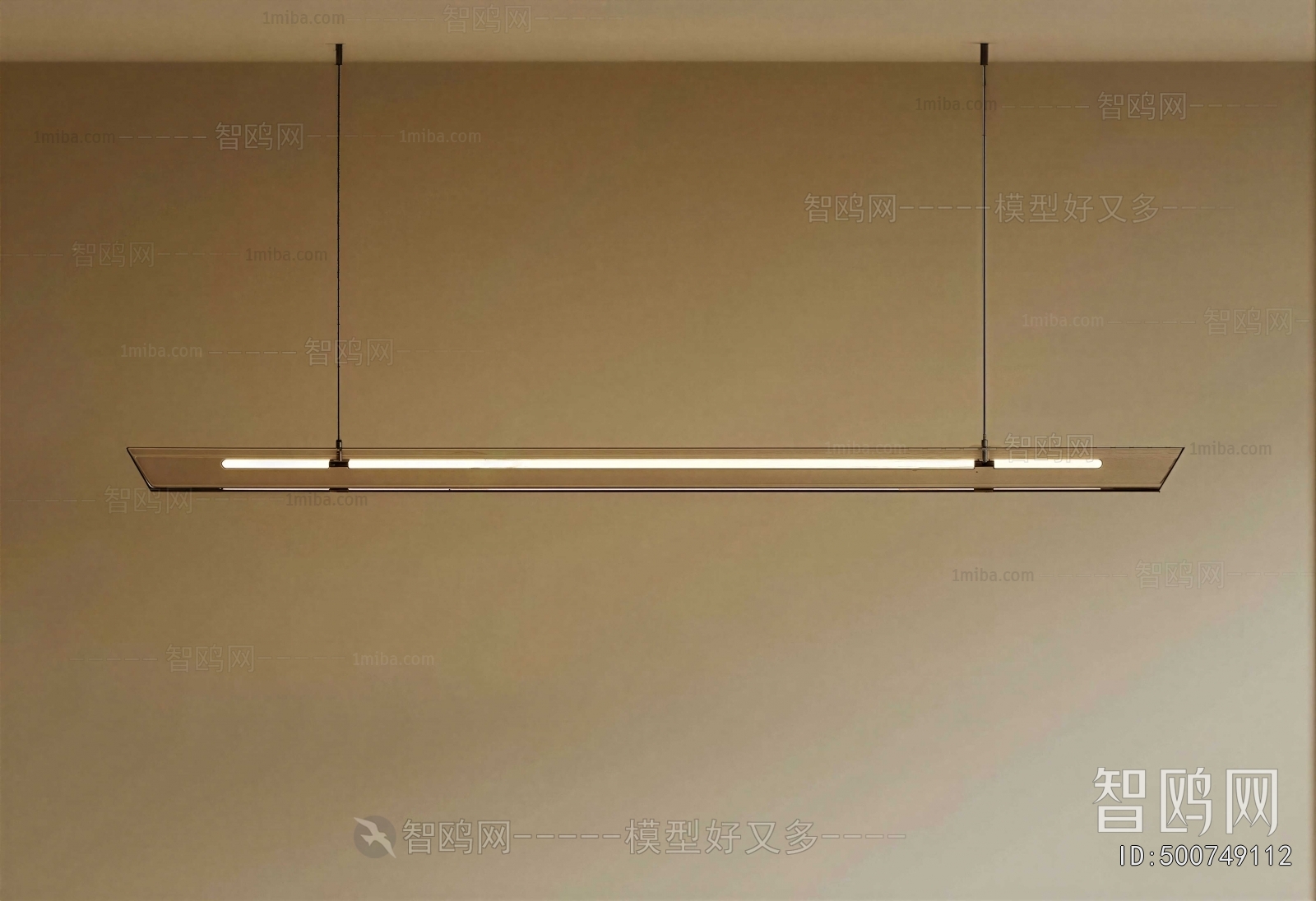 Modern Long Chandelier