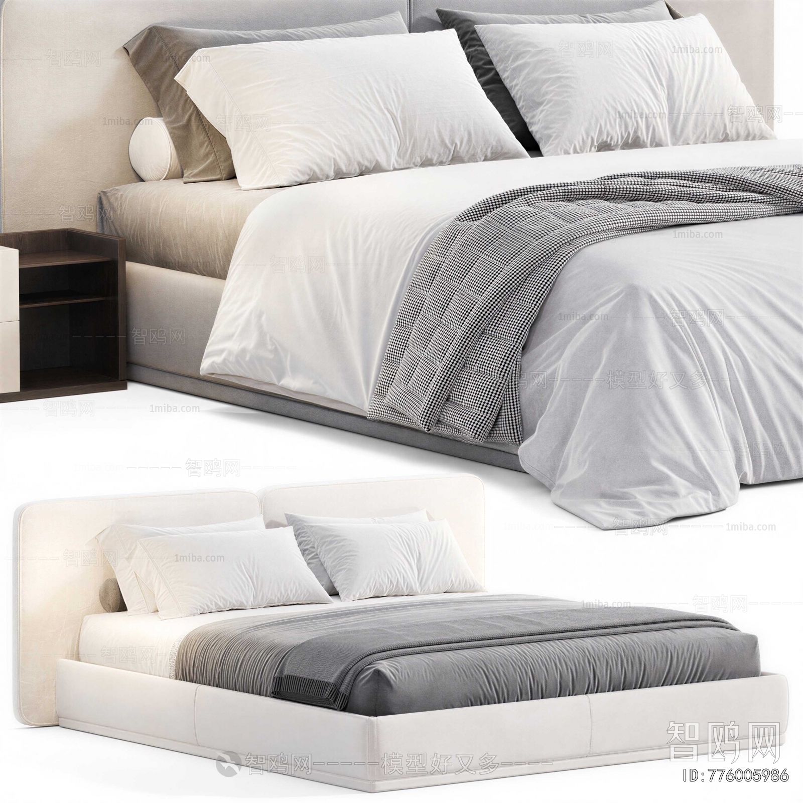 Modern Double Bed