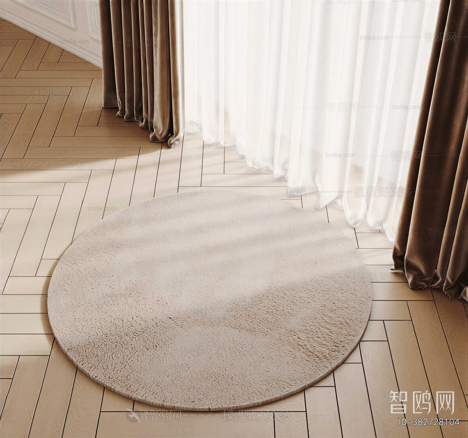 Modern Circular Carpet