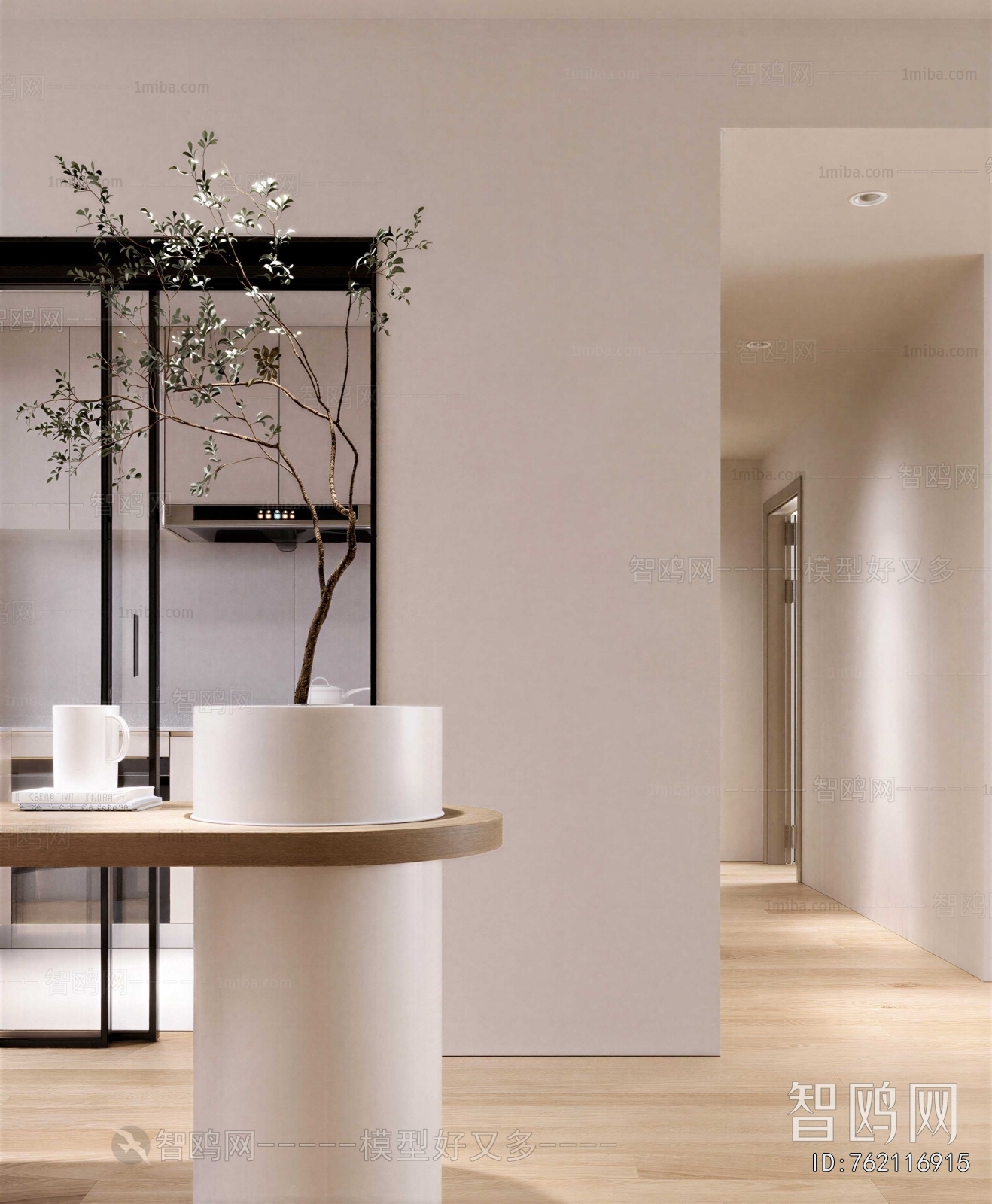 Wabi-sabi Style Dining Room