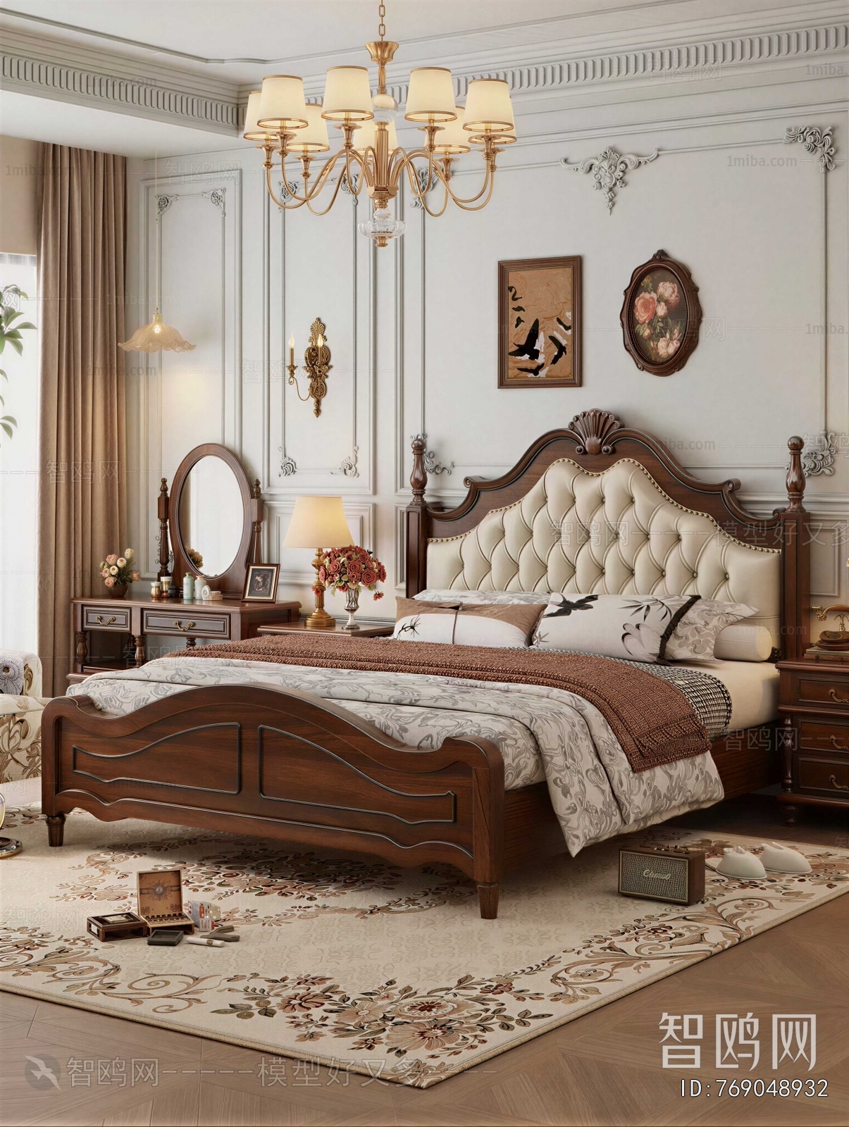 European Style Double Bed