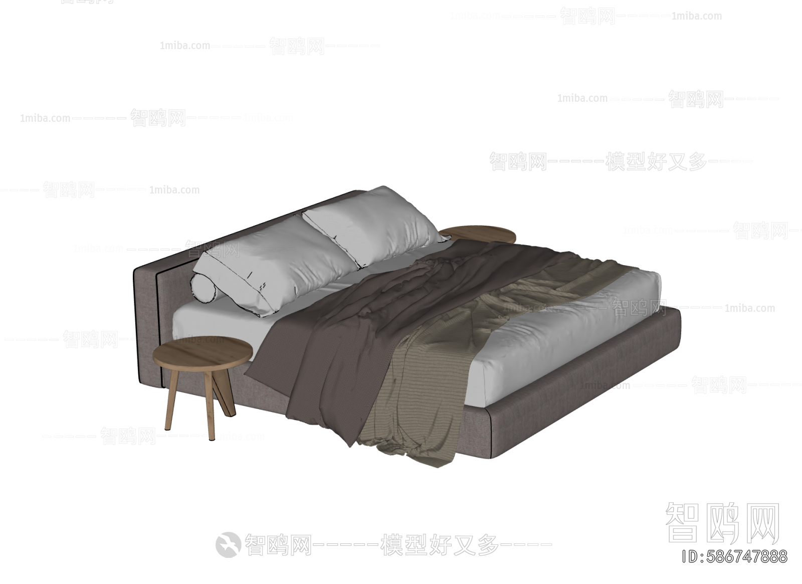 Modern Double Bed
