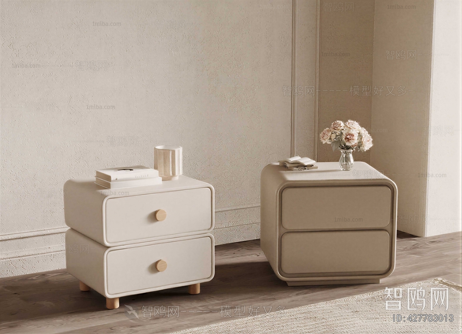 Modern Bedside Cupboard