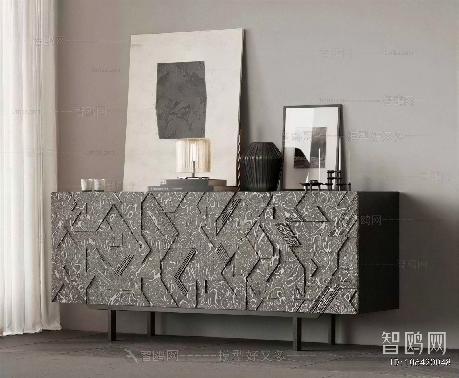 Modern Entrance Cabinet