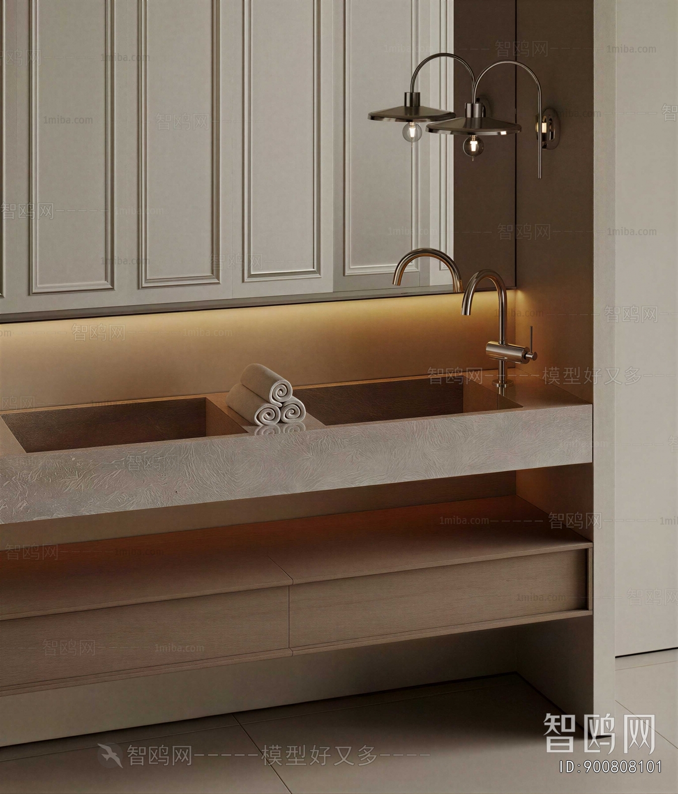 Modern Bathroom Cabinet