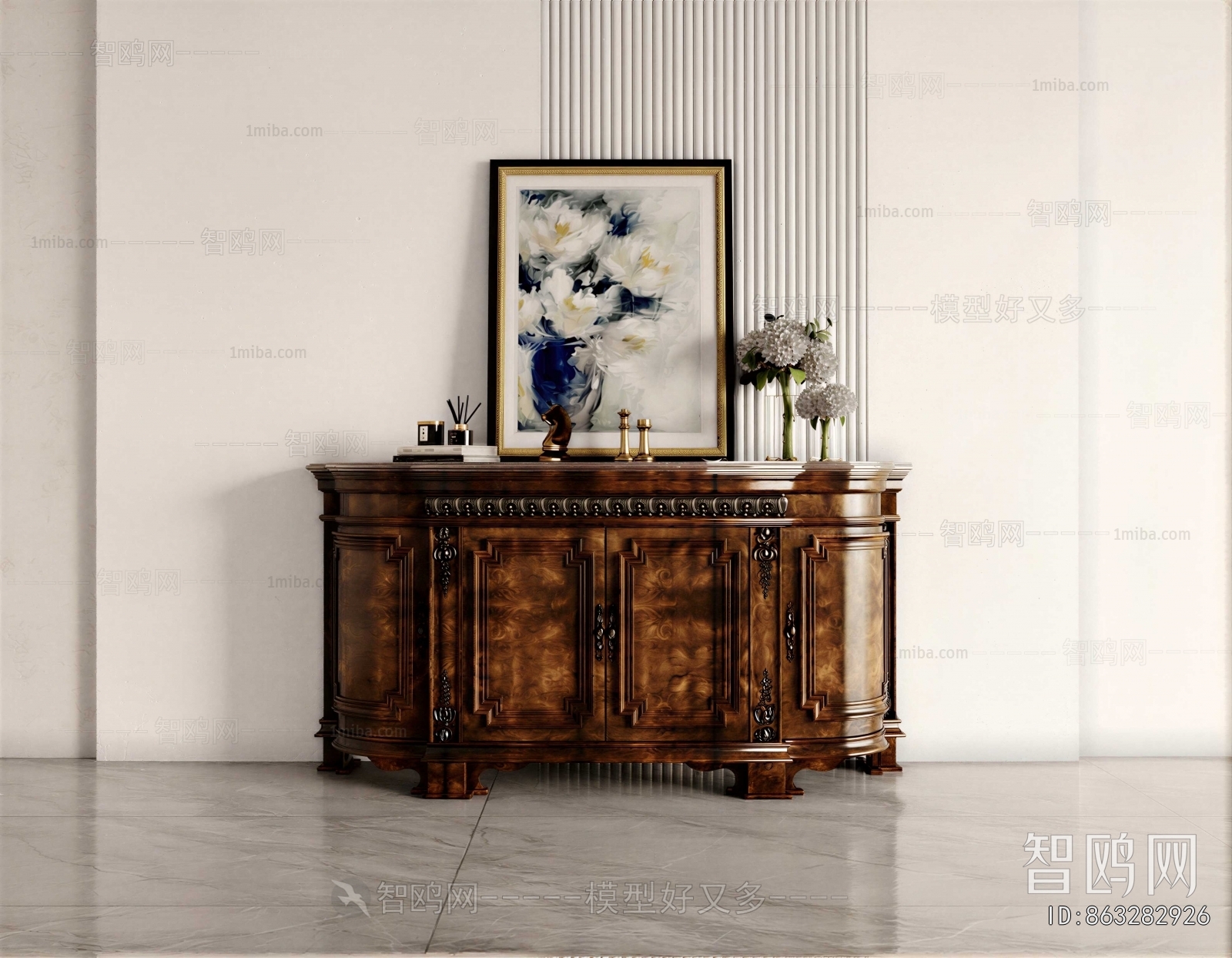 American Style Decorative Cabinet