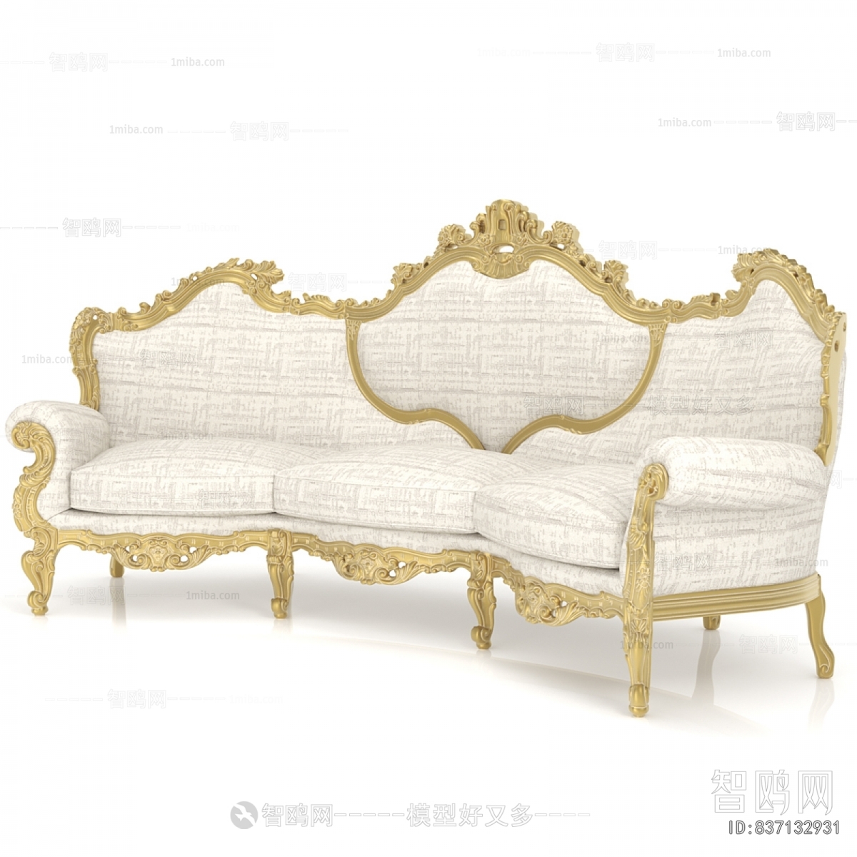 European Style Three-seat Sofa