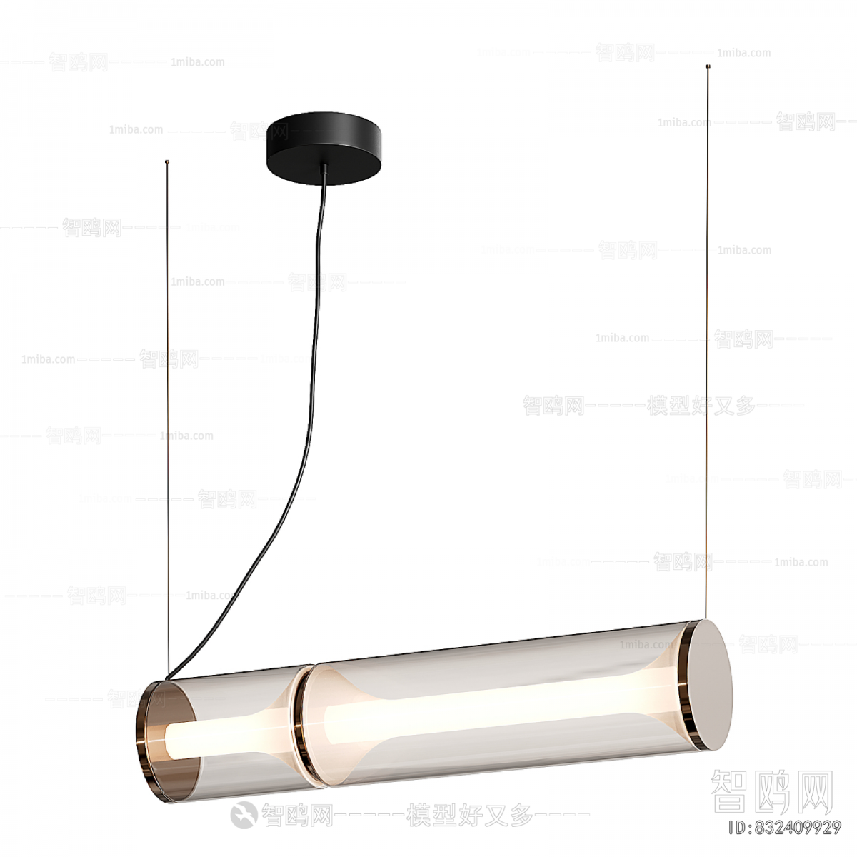 Modern Long Chandelier