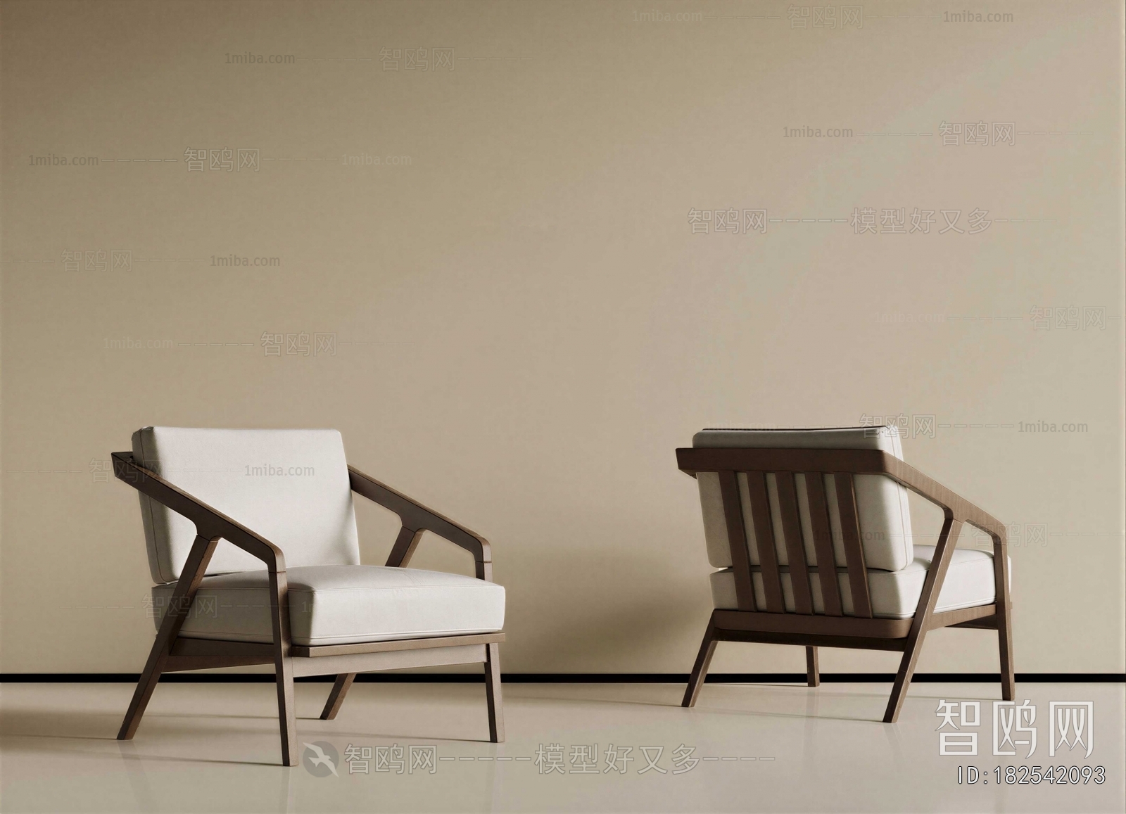 New Chinese Style Lounge Chair