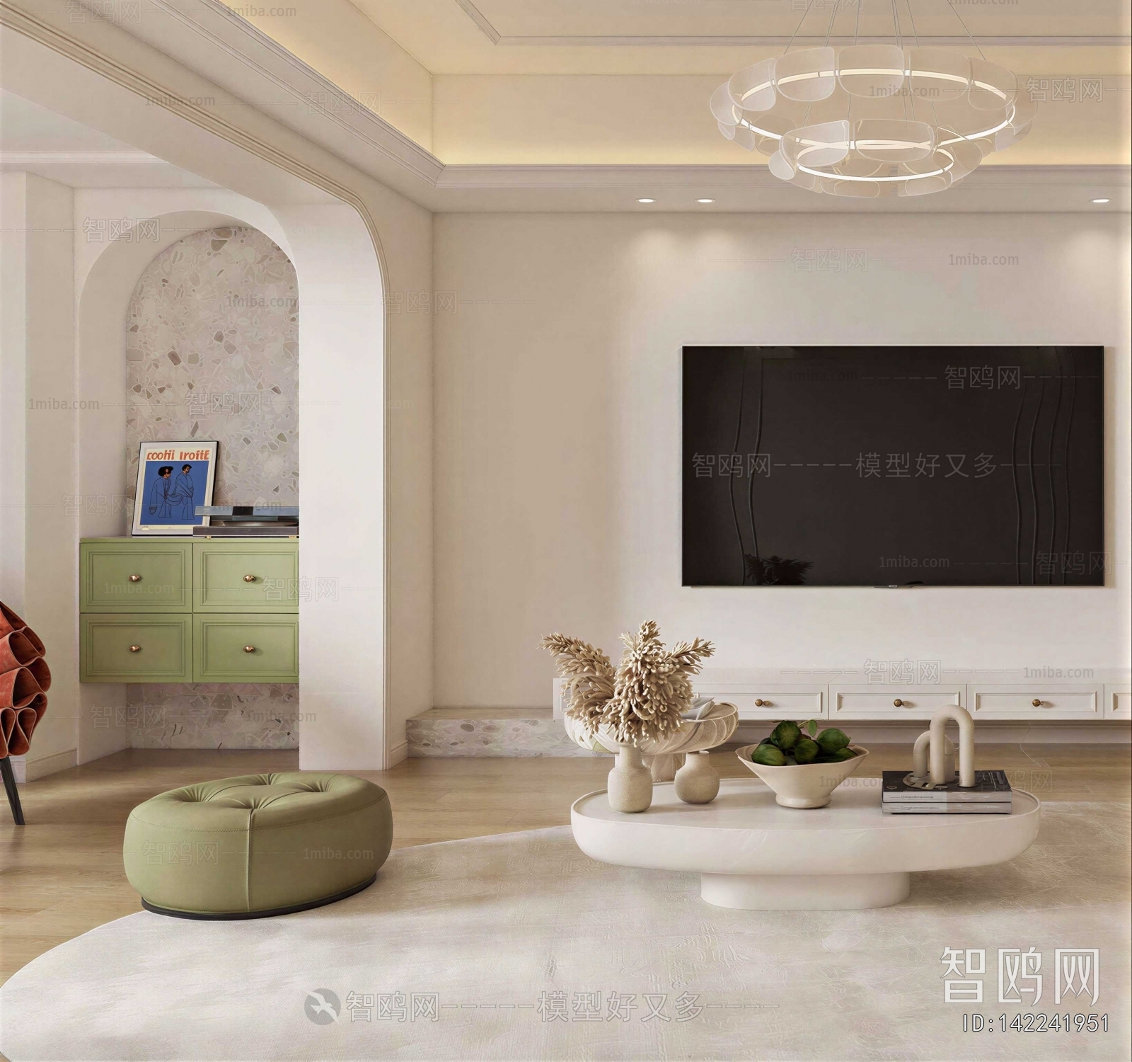 French Style A Living Room