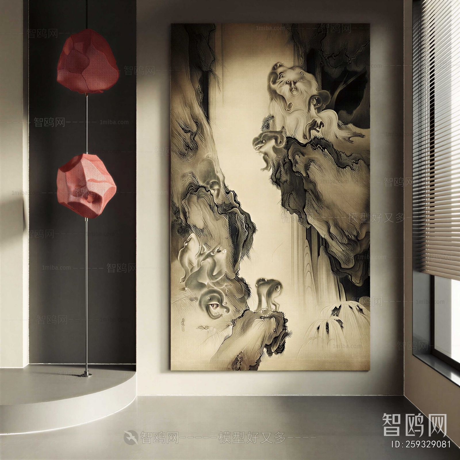 New Chinese Style Painting