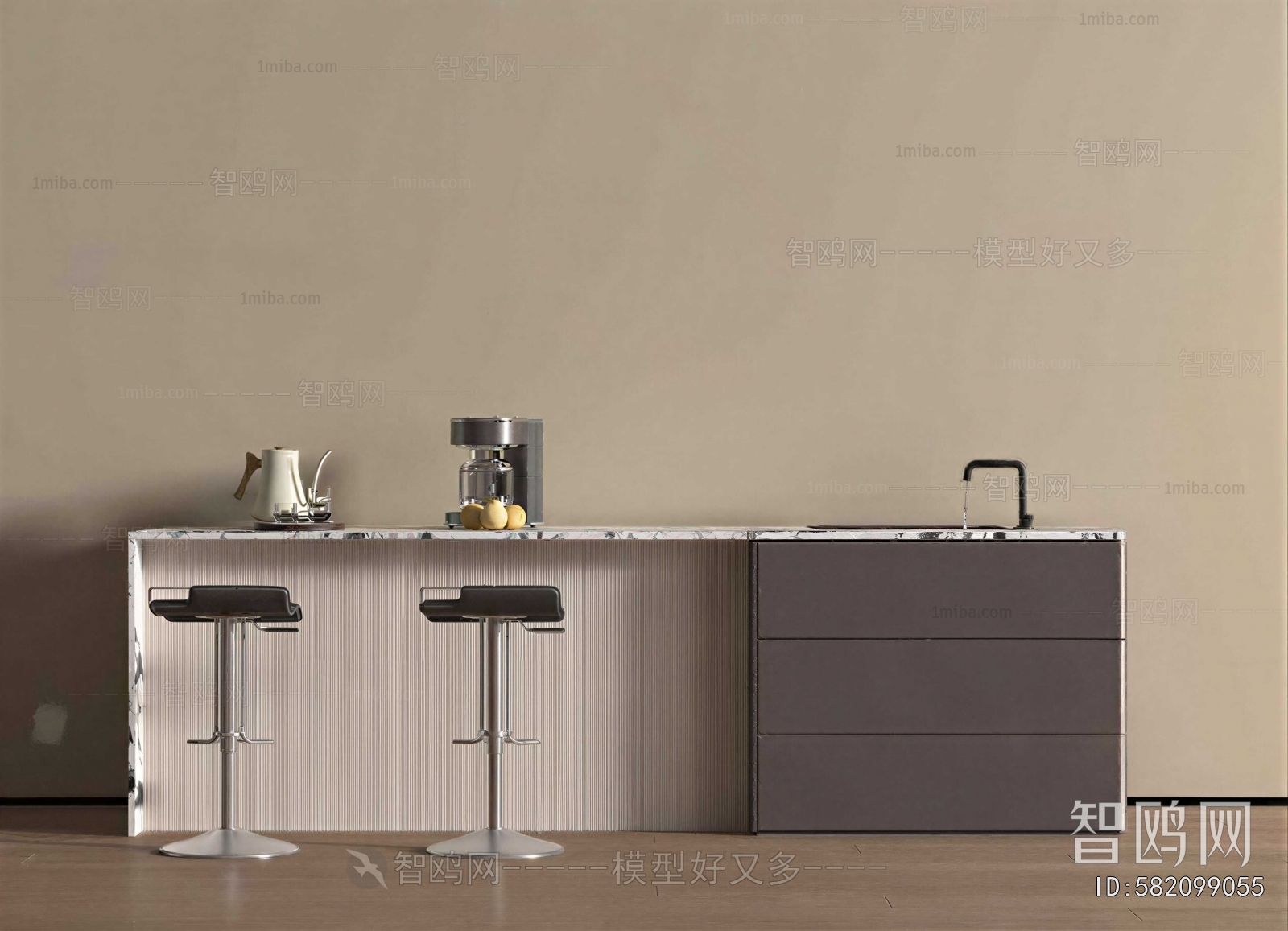 Modern Counter Bar