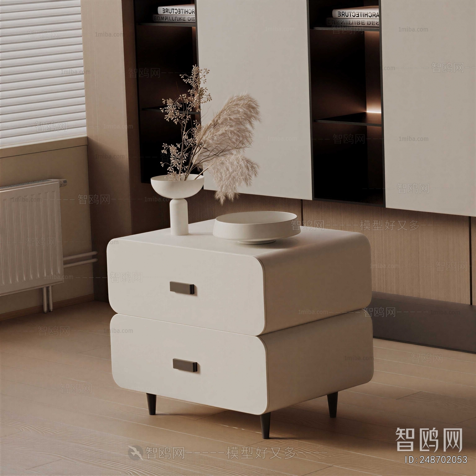 Modern Bedside Cupboard