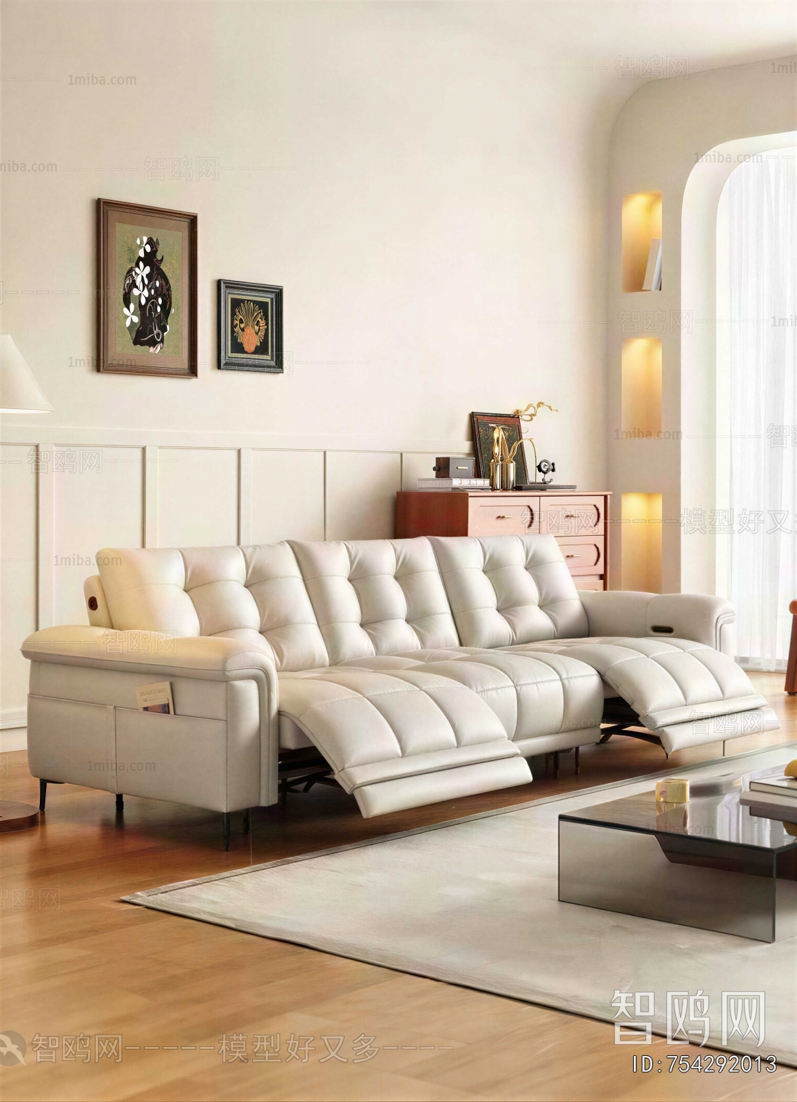 Modern Three-seat Sofa