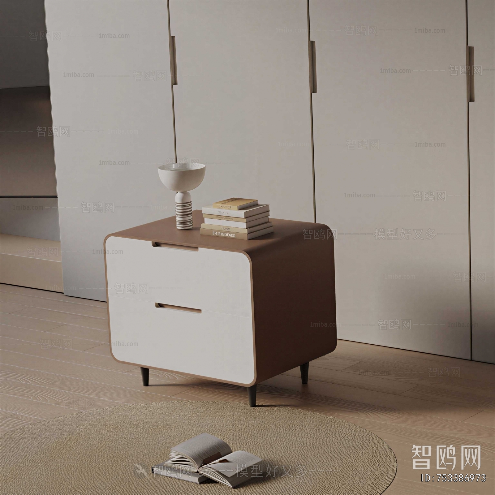 Modern Bedside Cupboard