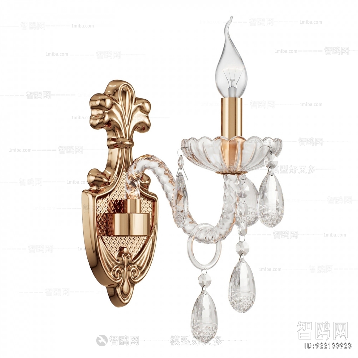 Simple European Style Wall Lamp