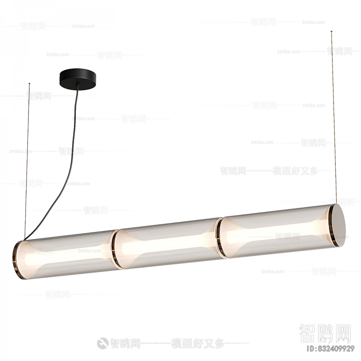 Modern Long Chandelier