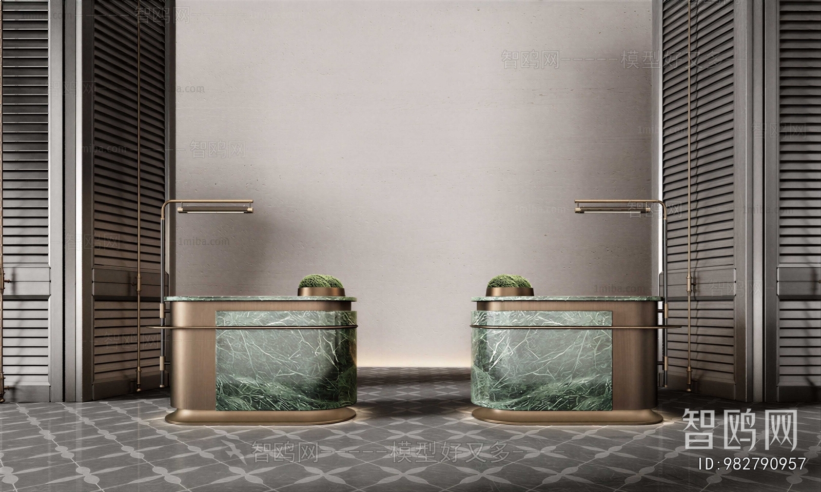 Modern Reception Desk