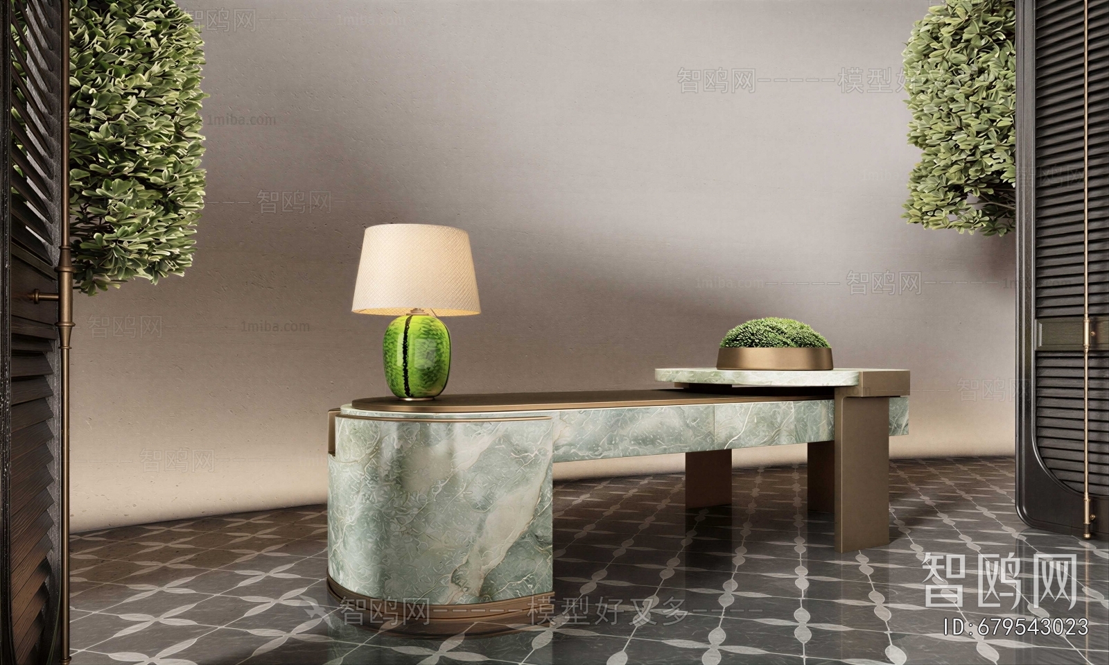 Modern Reception Desk