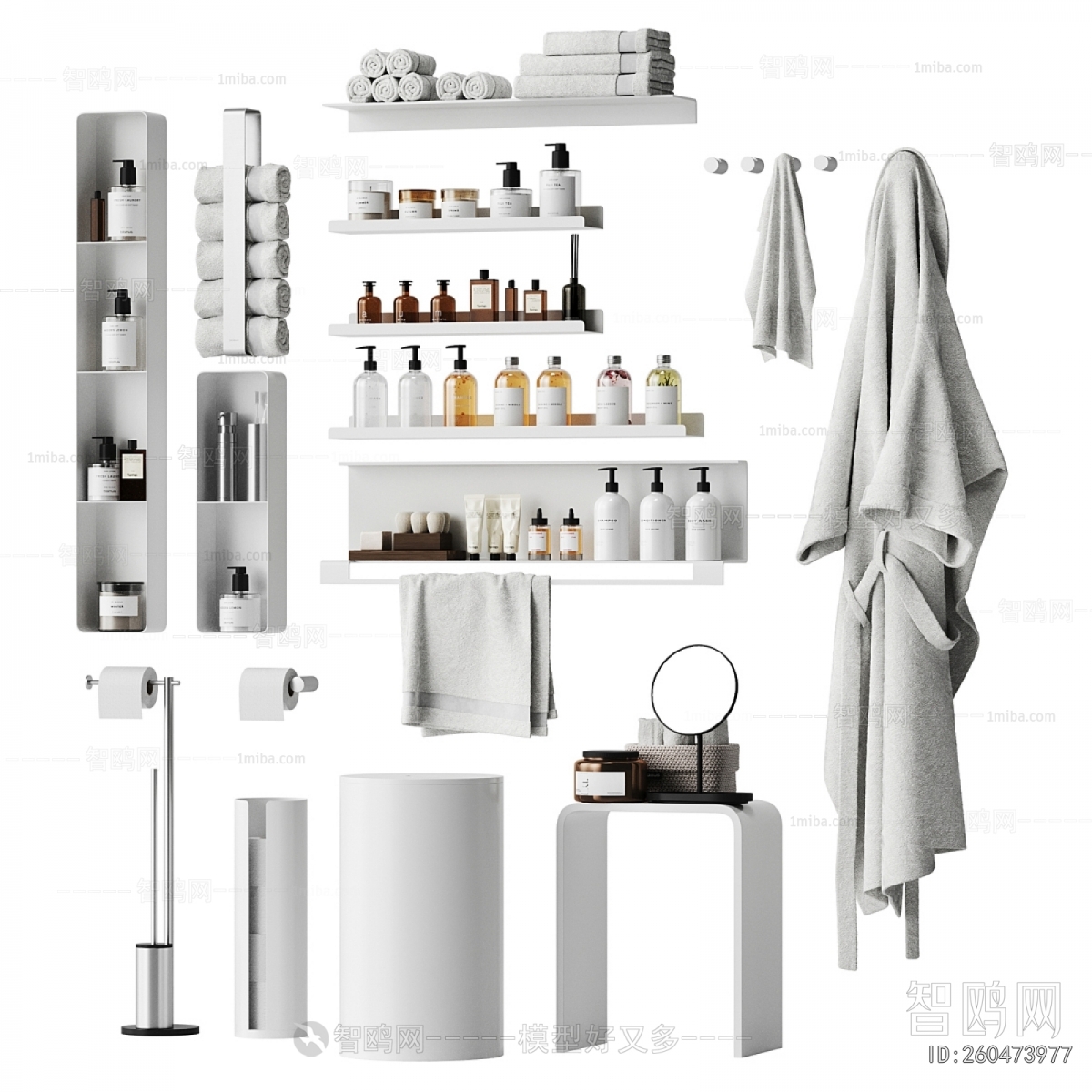 Modern Bathroom Set