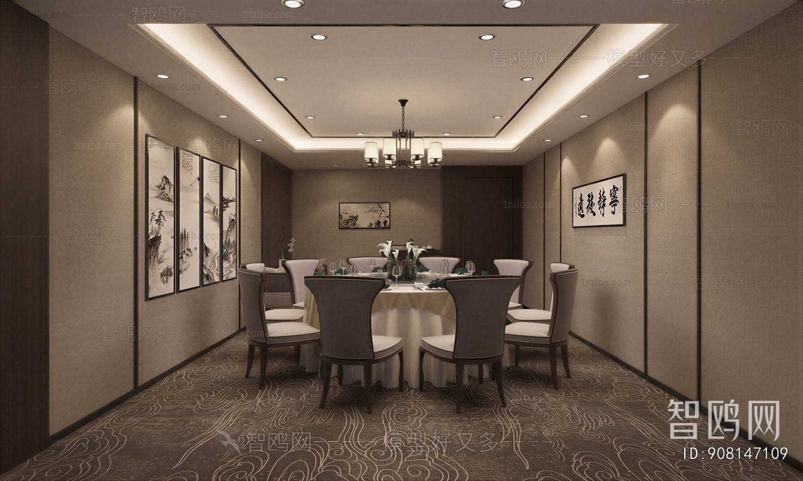 New Chinese Style Restaurant Box