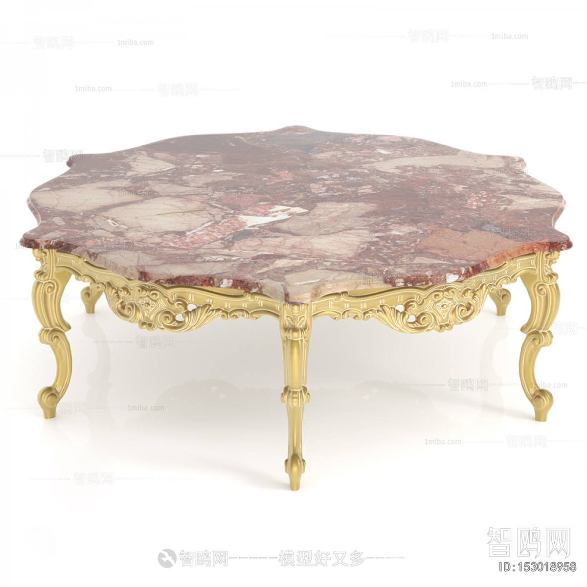 Simple European Style Coffee Table