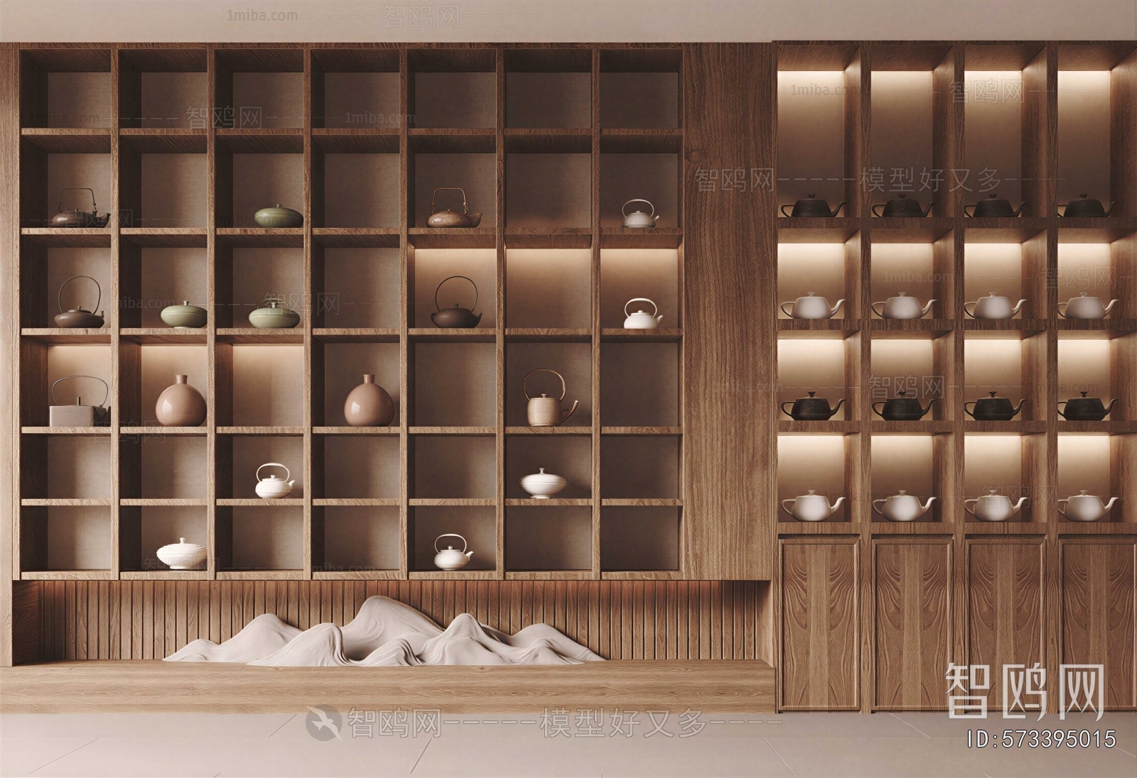 New Chinese Style Decorative Cabinet