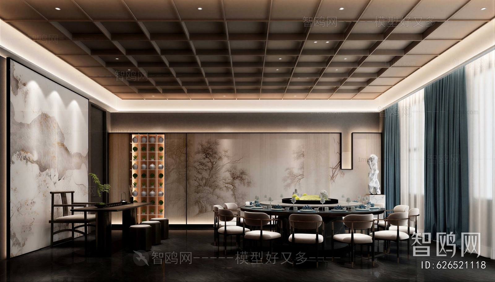 New Chinese Style Restaurant Box