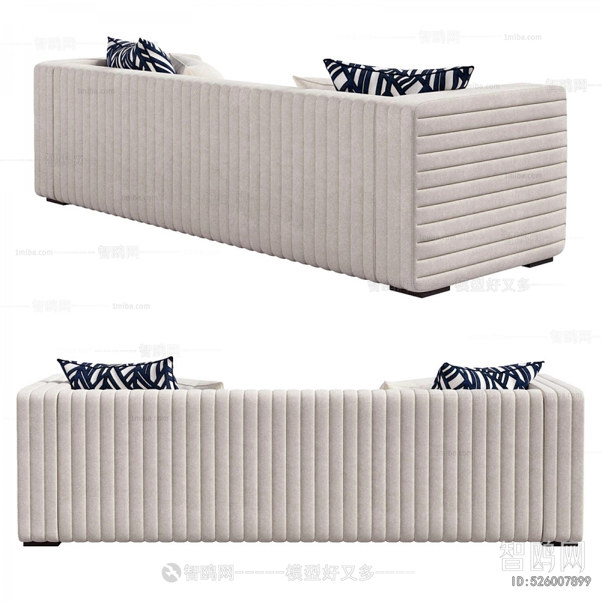 Modern Three-seat Sofa