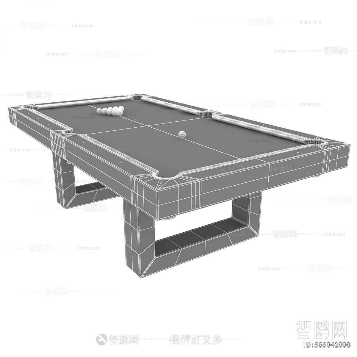 Modern Pool Table