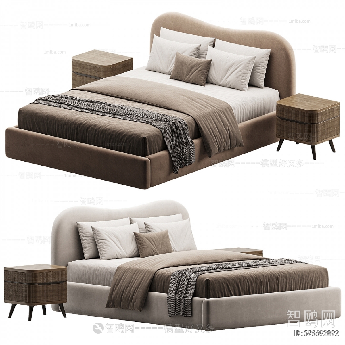 Modern Double Bed
