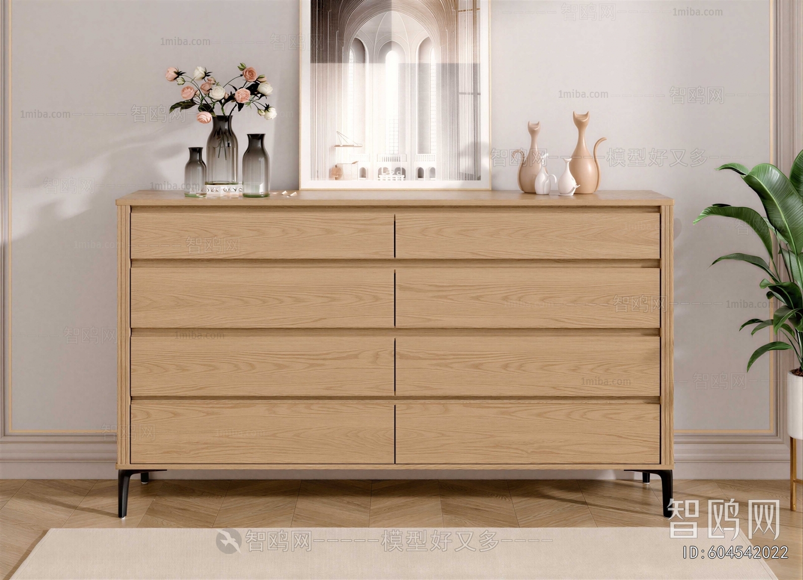 Modern Side Cabinet