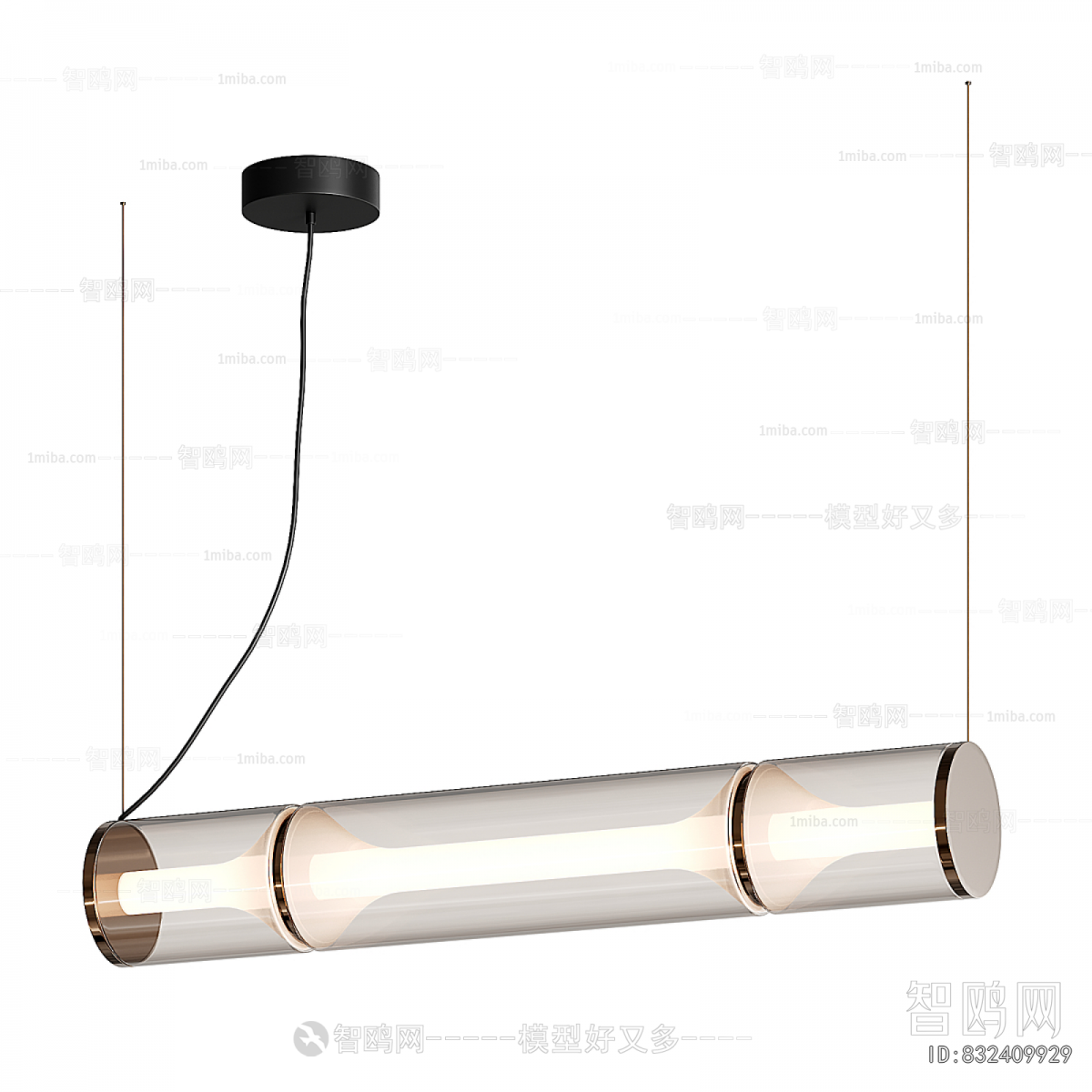 Modern Long Chandelier