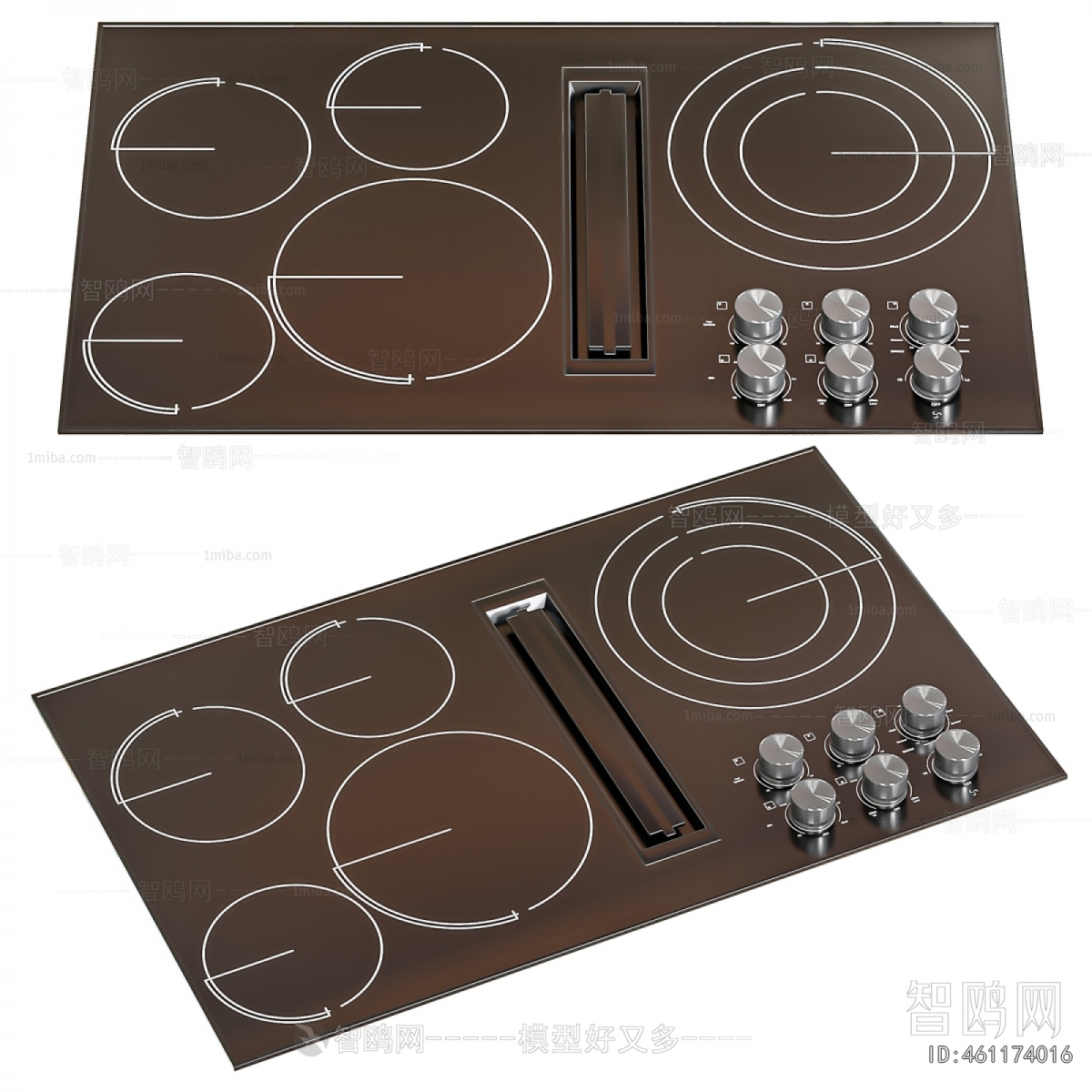 Modern Kitchen Electric Gas Range