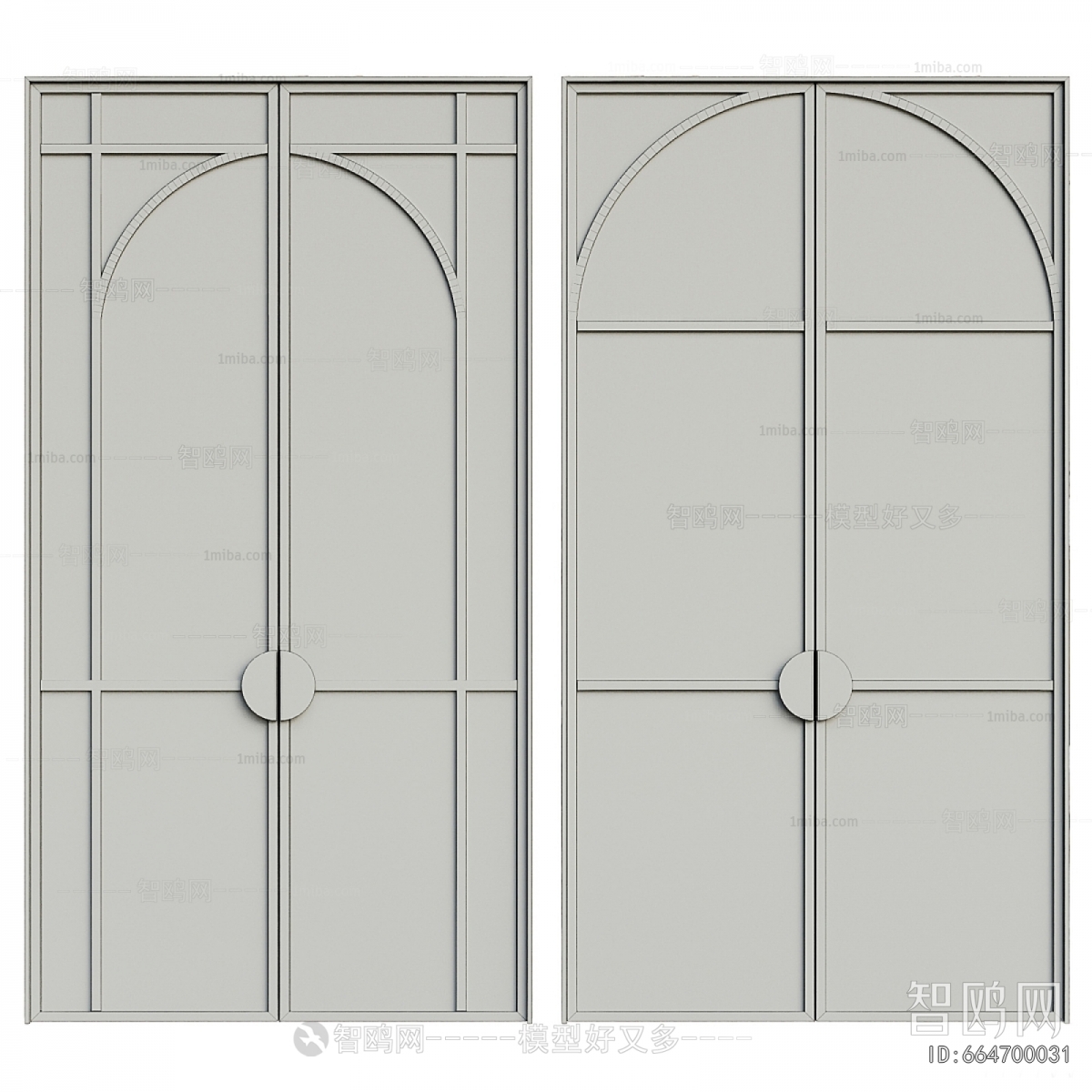 French Style Double Door