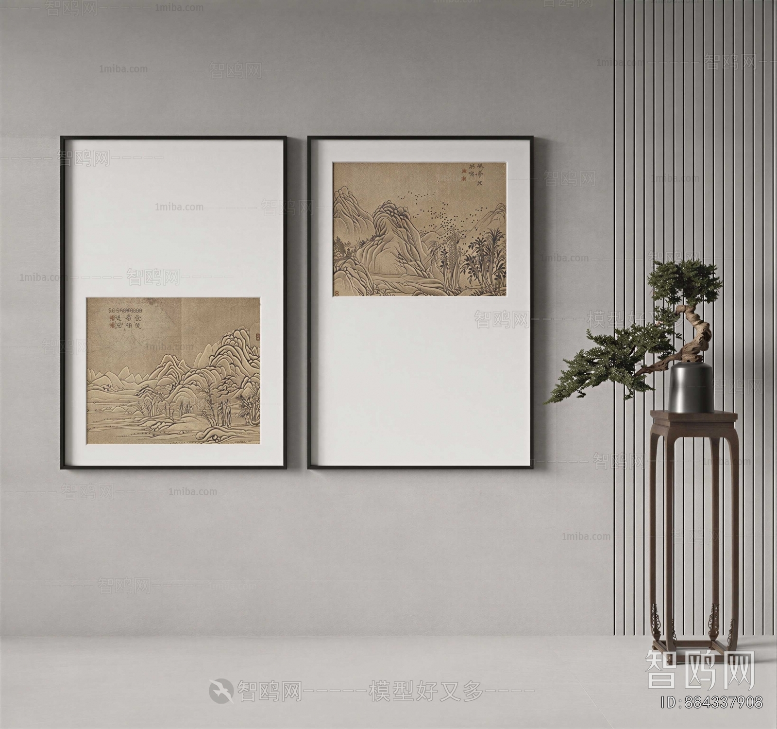 New Chinese Style Painting