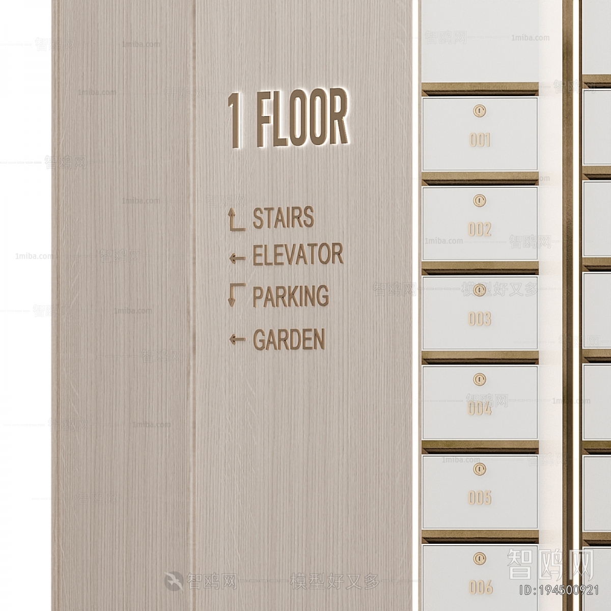 Modern Public Cabinet/lock Cabinet