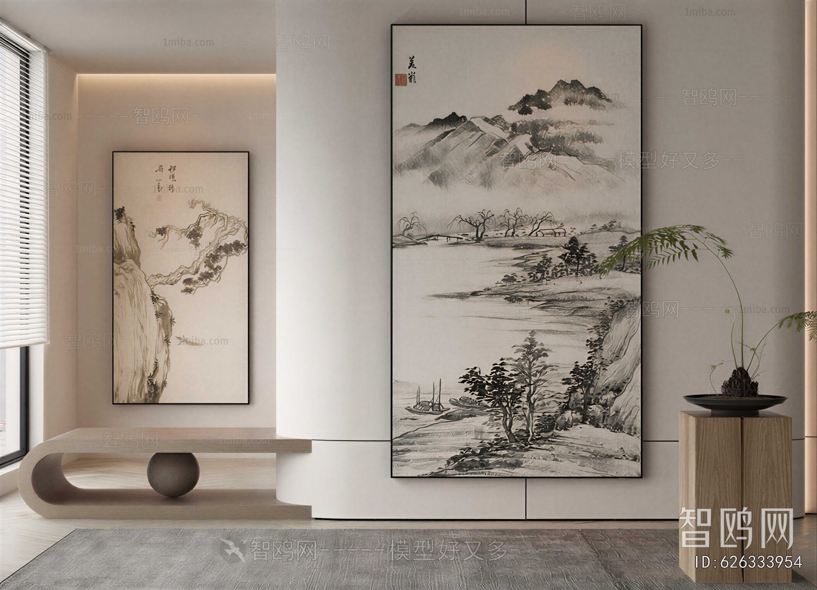 New Chinese Style Painting