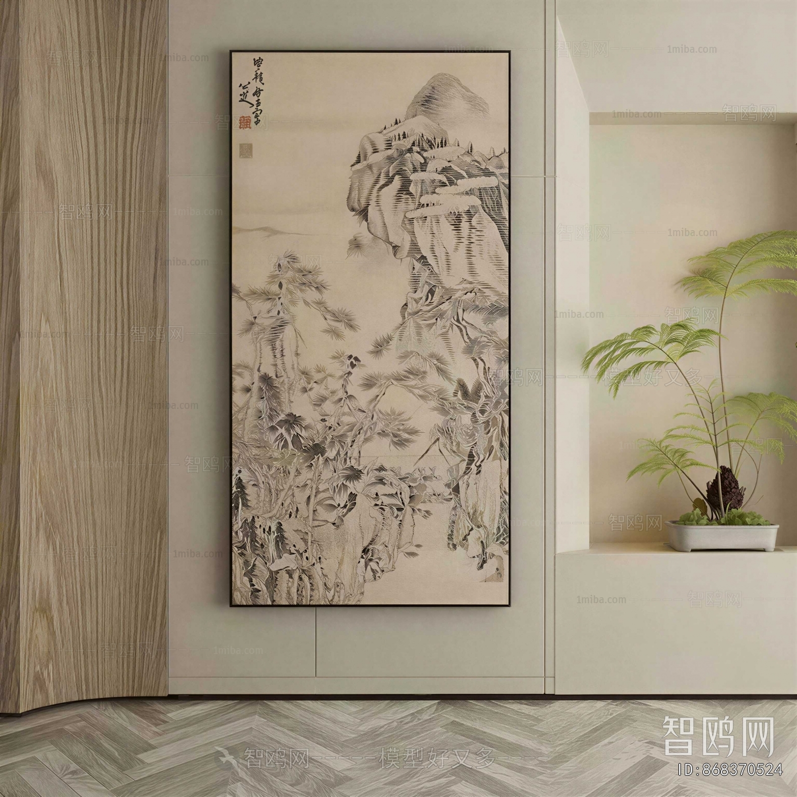 New Chinese Style Painting