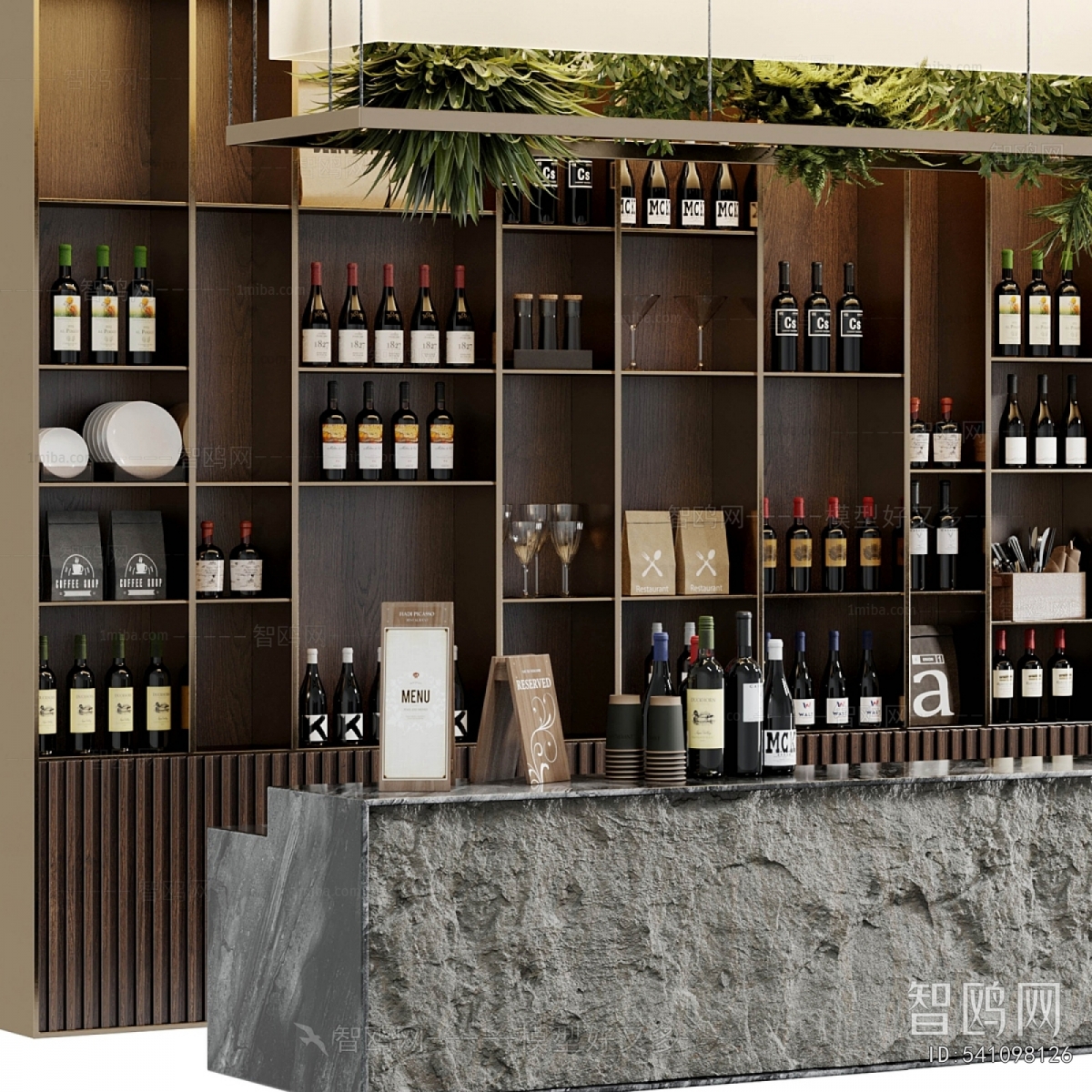 Modern Counter Bar