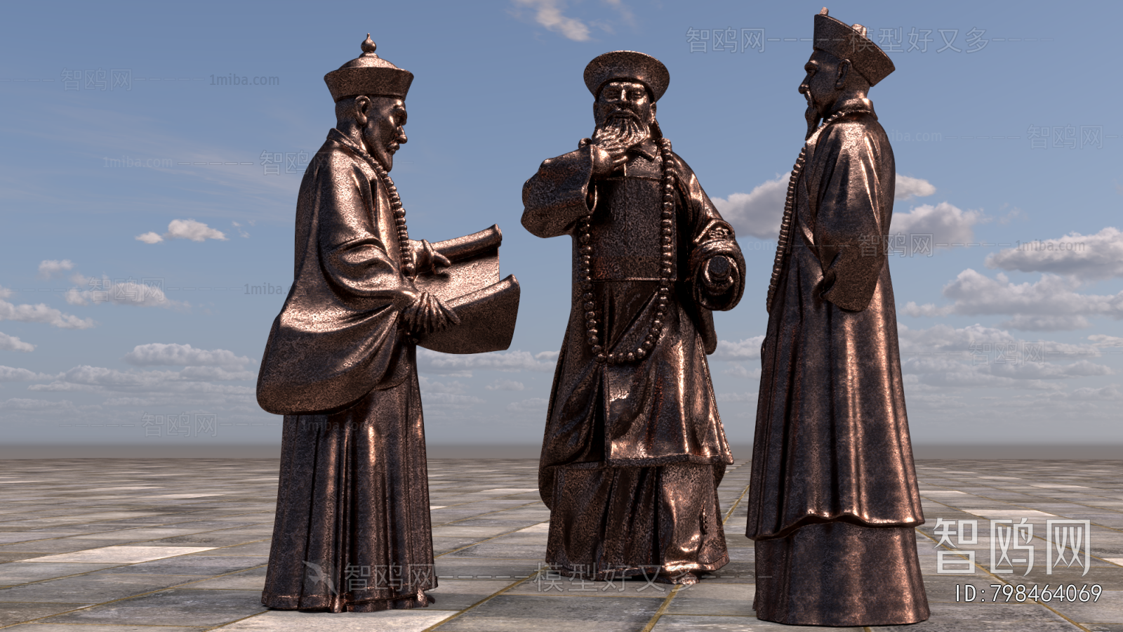 New Chinese Style Sculpture