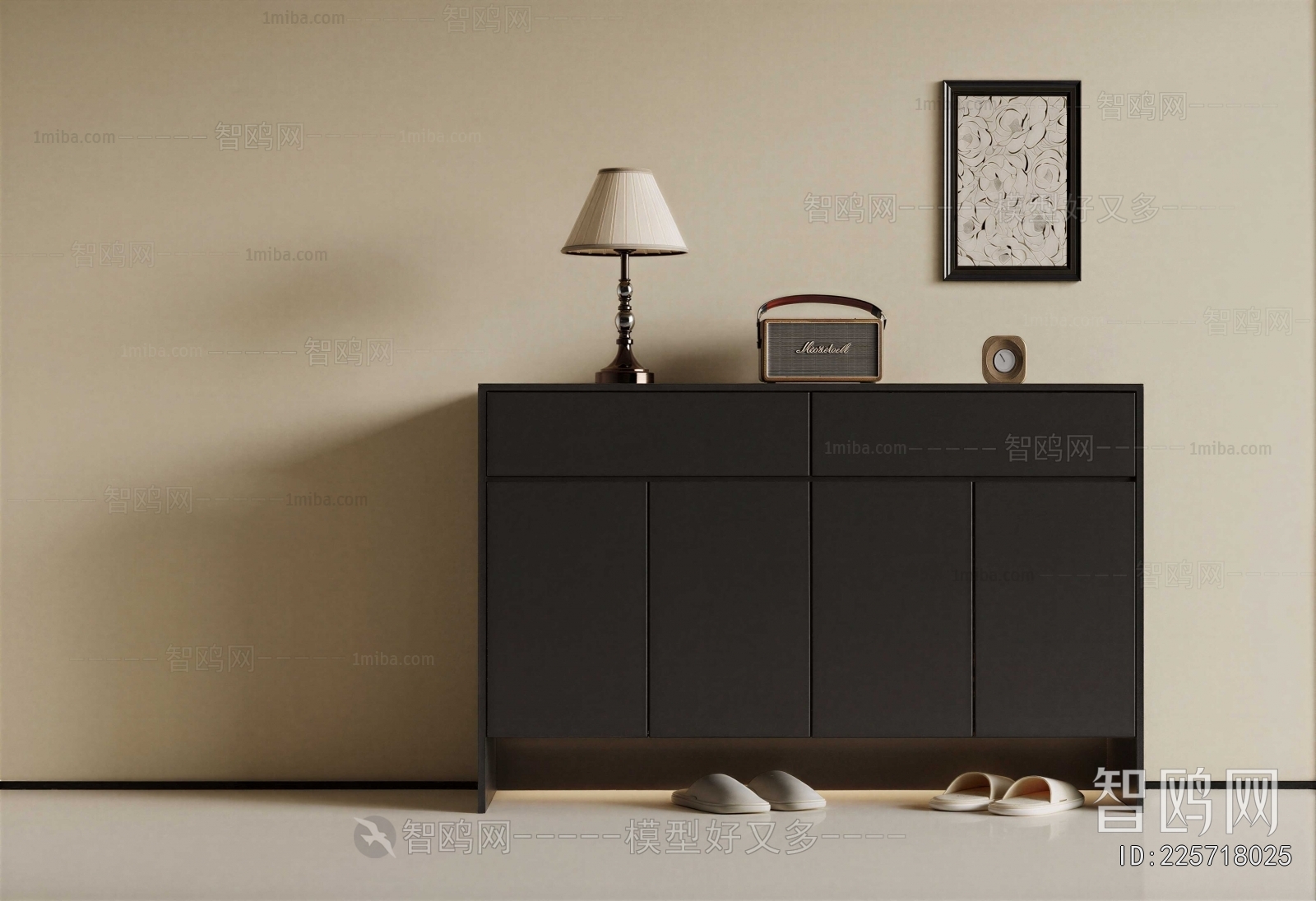 French Style Entrance Cabinet