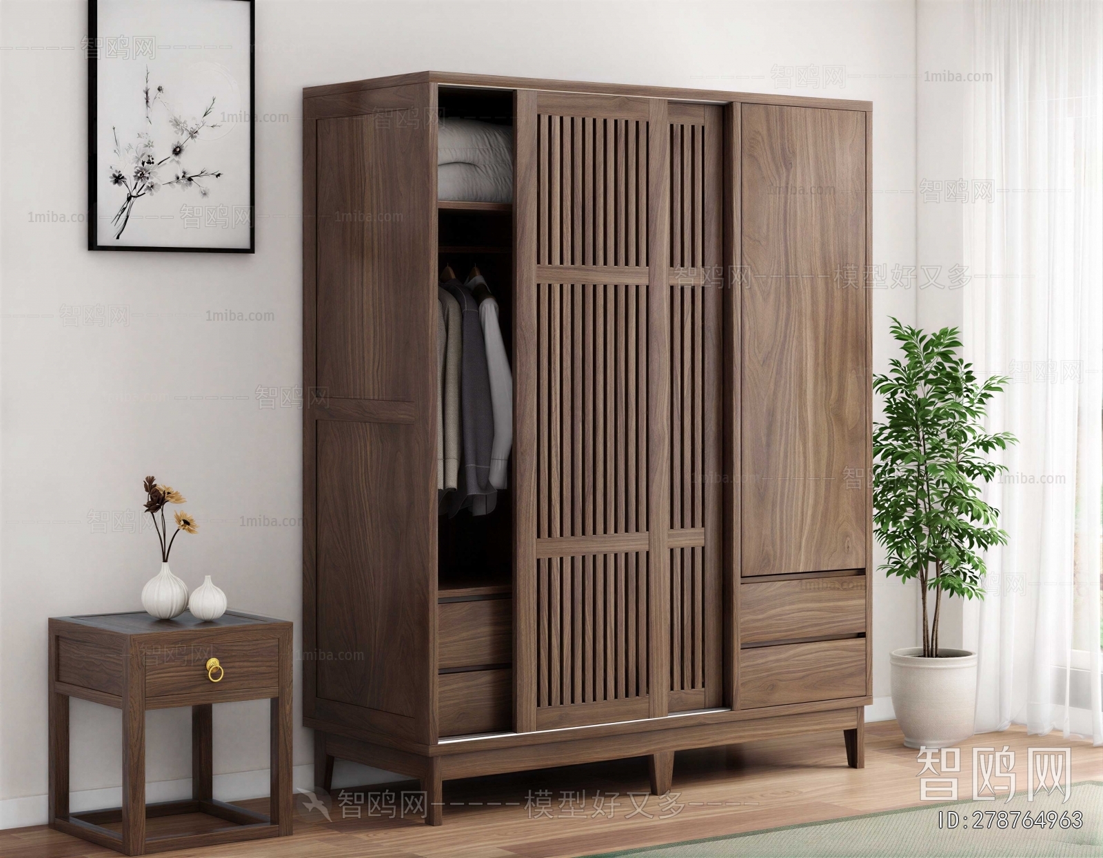 New Chinese Style The Wardrobe