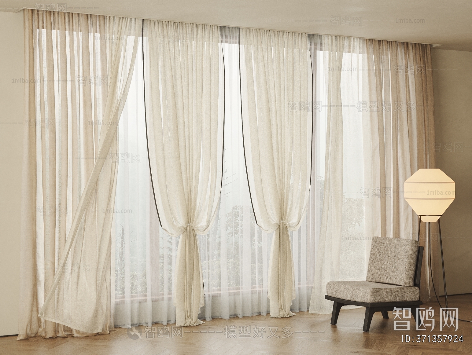 French Style The Curtain